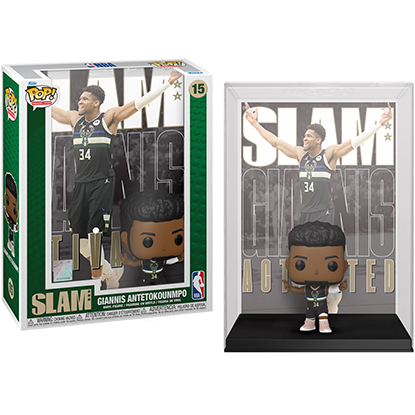 Funko Pop! NBA Covers: SLAM - Giannis Antetokounmpo #15 Figure