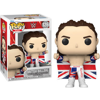 Funko Pop! WWE: British Bulldog #126 Figure