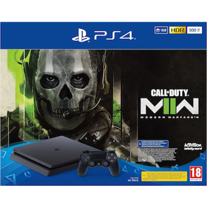 Sony PS4 Console 500GB F Chassis Black & Call of Duty MW II NEW