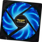 ARMAGGEDDON AZURE BLADE FAN 12CM LED BLUE