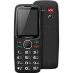 Lamtech Tiny L II Dual SIM Κινητό με Μεγάλα Κουμπιά Μαύρο (LAM113157)
