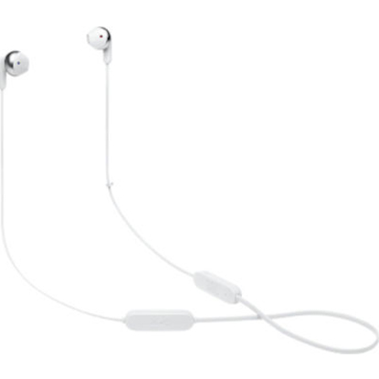 JBL Tine 215BT, Wireless EarBuds 3-button Mic/Remote (White)