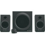 Logitech Z333 2.1 Speaker System (Black) (LOGZ333)