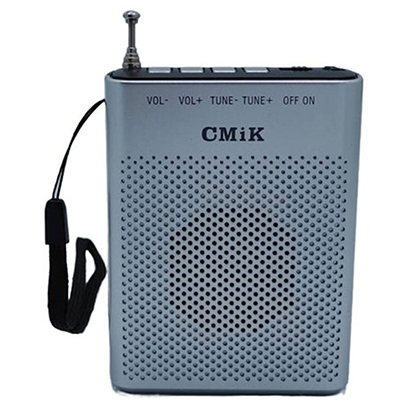 CMIK MK-239 Ραδιοφωνάκι Ρεύματος / Μπαταρίας Γκρι