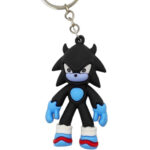 OEM Μπρελόκ Sonic Shadow Μαύρο 4.5cm