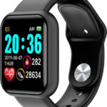 Waterproof IP68 Smart Watch Black (L18-P)