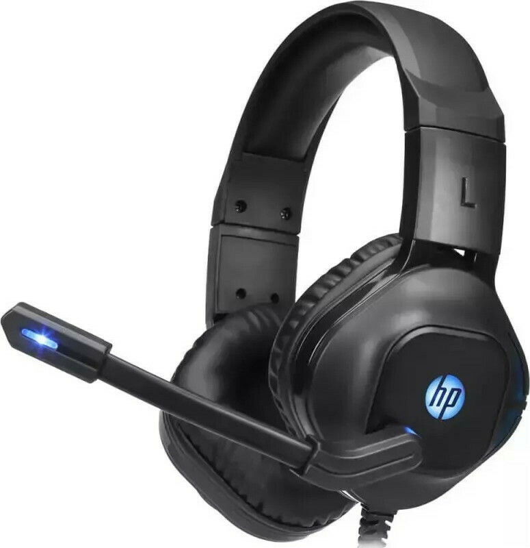 HP DHE-8002 Over Ear Multimedia Ακουστικά με μικροφωνο και σύνδεση USB-A