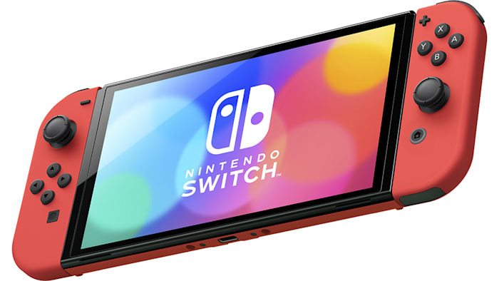 Nintendo Switch Console Oled Mario Red Edition G/R
