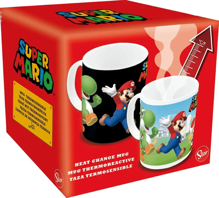 Stor Κούπα SUPER MARIO - Team - Heat Change Mug - 325ml (77840022842)