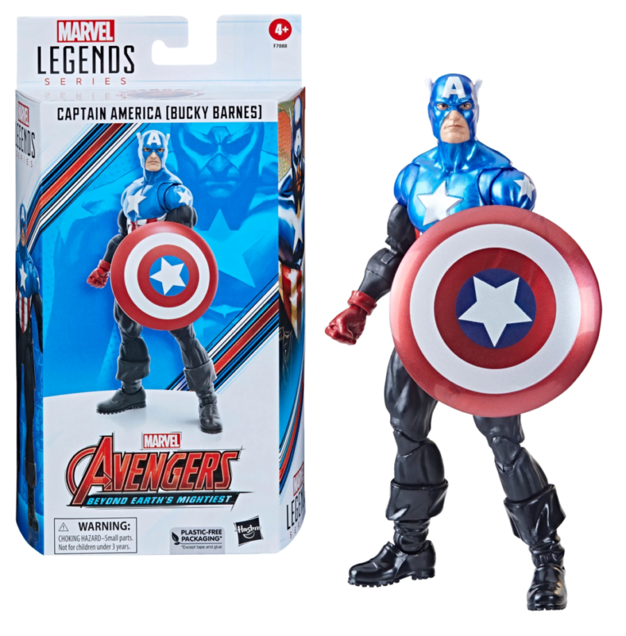 Hasbro Φιγούρα MARVEL - Captain America (Bucky Barnes) - Figure Legend Series 15cm (F70885L0)