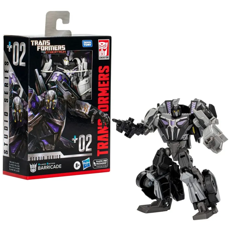 Hasbro Φιγούρα TRANSFORMERS GENERATIONS - Barricade -Figure Studio Series Deluxe 11cm (F7234ES0)