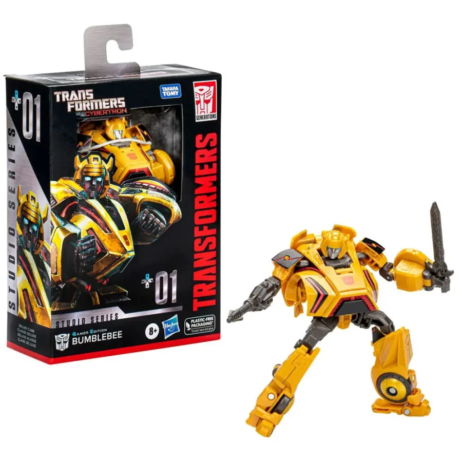 Hasbro Φιγούρα TRANSFORMERS GENERATIONS - Bumblebee -Figure Studio Series Deluxe 11cm (F7235ES0)