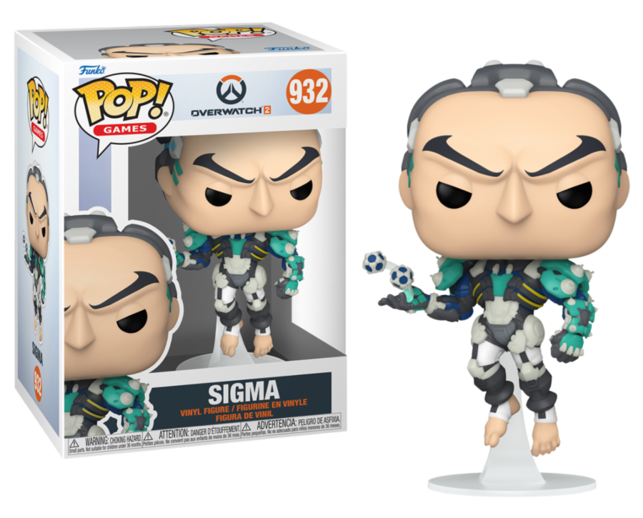 Funko Pop! Games: OVERWATCH 2 - Sigma #932 Figure