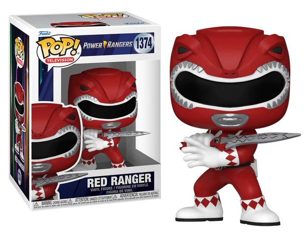 Funko Pop! Television: MIGHTY MORPHIN POWER RANGERS 30TH - Red Ranger #1374 Figure