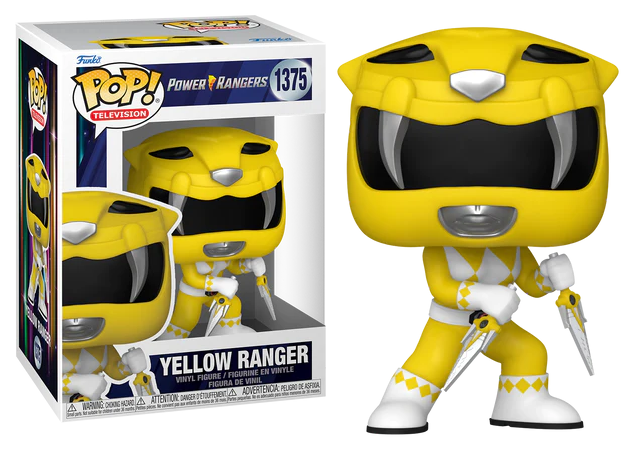 Funko Pop! Television: MIGHTY MORPHIN POWER RANGERS 30TH - Yellow Ranger #1375 Figure