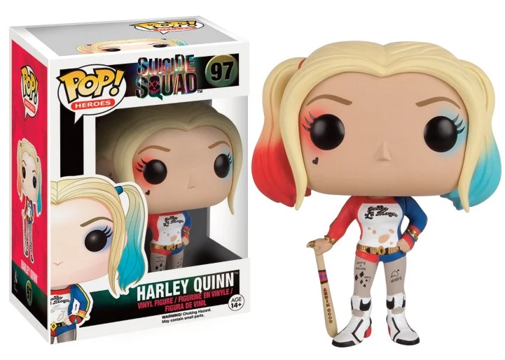 Funko Pop! Heroes: SUICIDE SQUAD - Harley Quinn #97 Figure