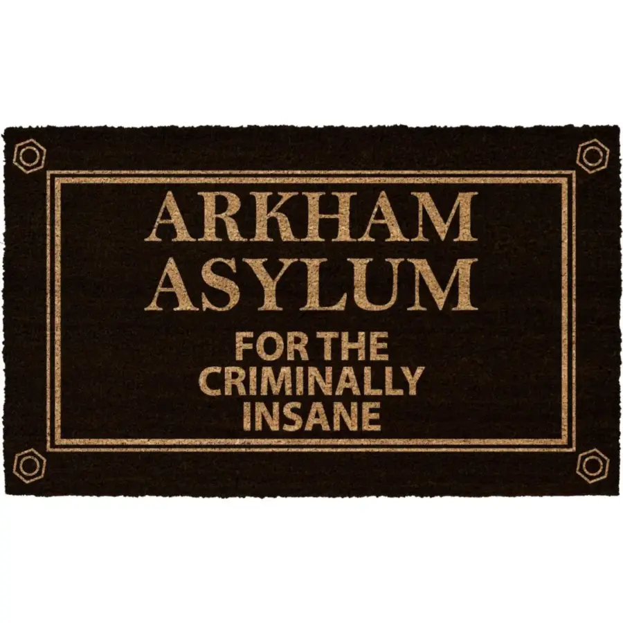 SD Toys Πατάκι Εισόδου DC - Arkham Asylum - Doormat '60x40x2cm' (SDTWRN23341)