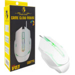 Aoas V03 Ενσύρματο Ποντίκι RGB Gaming Λευκό
