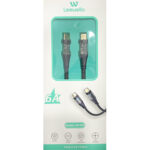 Leewello Fast Charging Cable 6A Type-C to Type-C Black (LW-036)