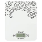 BRUNO ψηφιακή ζυγαριά κουζίνας BRN-0060, έως 5kg, λευκή (BRN-0060)