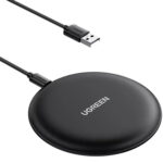 Ugreen Ασύρματος Φορτιστής (Qi Pad) 15W Μαύρος (CD186)
