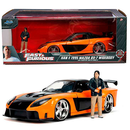 Jada Toys FAST and FURIOUS - Han & Mazda RX-7 1995 - 1:24 (253205002)