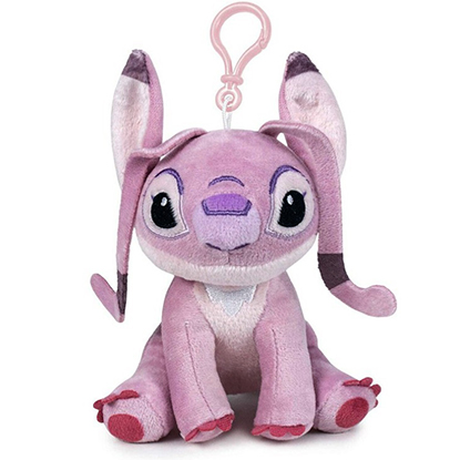 Play by Play Μπρελόκ Λούτρινο LILO & STITCH - Angel Keychain Plush With Sound - 13cm (760020521)