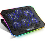 Spirit of Gamer Air Blade 1200 RGB Cooling Pad για Laptop έως 17.3" με 2 Ανεμιστήρες (SOG-VE1200)