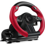 SpeedLink TrailBlazer Racing Wheel Τιμονιέρα με Πετάλια για PS4 / XBOX One / PS3 / PC με 180° Περιστροφής (SL-450500-BK)