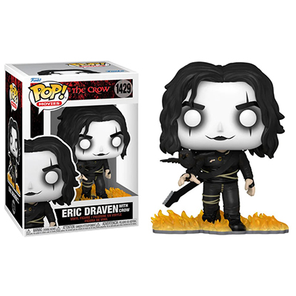 Funko Pop! Movies: THE CROW - Eric Draven with crow #1429 Figure