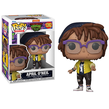 Funko Pop! Movies: TEENAGE MUTANT NINJA TURTLES MAYHEM - April O'Neil #1392 Figure