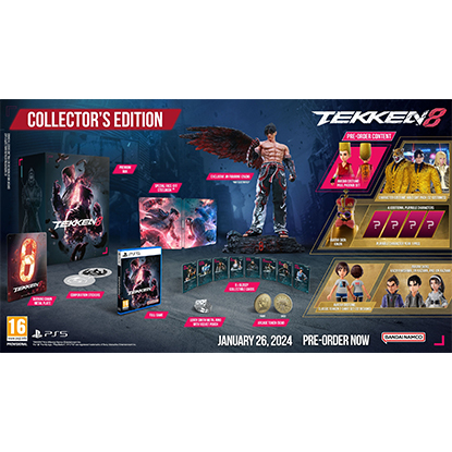 TEKKEN 8 COLLECTOR'S EDITION PS5 NEW