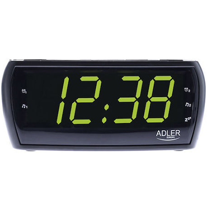 Adler Ψηφιακό Ρολόι Επιτραπέζιο με Ξυπνητήρι Alarmclock Radio