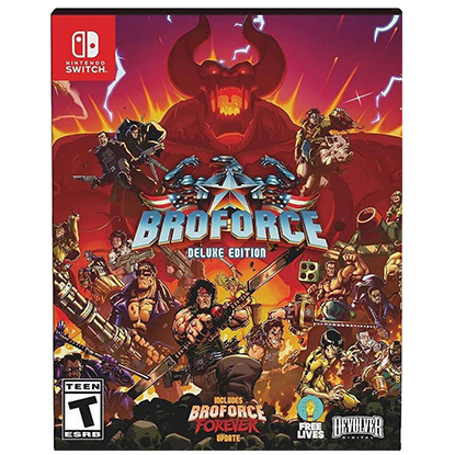 Broforce: Deluxe Edition Nintendo Switch NEW