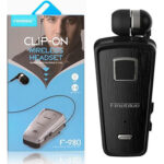 Fineblue F980 In-ear Bluetooth Handsfree Μαύρο
