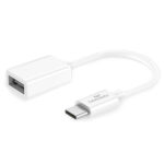 Leewello YPX-024 Αντάπτορας Type C Male to USB Female Λευκό