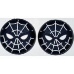 OEM Thumbsticks Spiderman Μάσκα Μαύρη