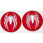 OEM Thumbsticks Spiderman Σήμα Αράχνη Κόκκινη