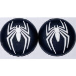 OEM Thumbsticks Spiderman Σήμα Αράχνη Μαύρο