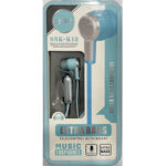 SNK-K18 In-ear Handsfree με Βύσμα 3.5mm Γαλάζιο