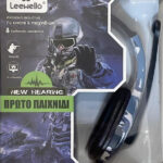 Leewello LW12 Ενσύρματα Ακουστικά με Μικρόφωνο, AUX 3,5 σε Χρώμα Μπλέ Παραλλαγής