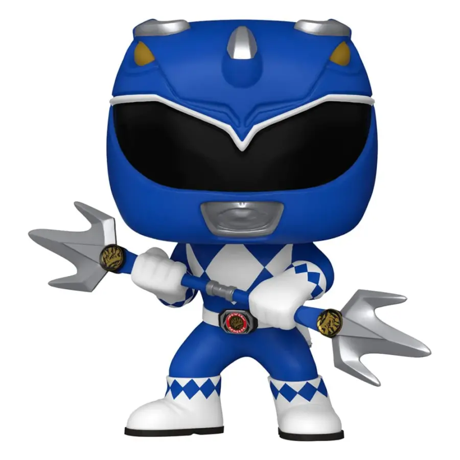 Funko Pop! Television: MIGHTY MORPHIN POWER RANGERS 30TH - Blue Ranger #1372 Figure