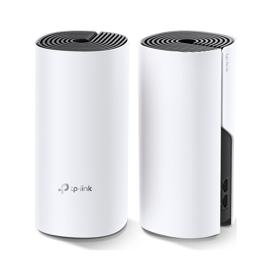 TP-LINK Access Point Deco M4 AC1200 Whole Home Mesh Wi-Fi System V2 (TPDECOM4-2PACK)