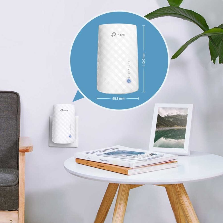 TP-LINK Wi-Fi Range Extender RE190 AC750 Dual Band V4 (RE190) (TPRE190)