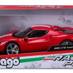 Bburago Ferrari 296 GTB Assetto Fiorano Red 1/18 (18/16017)