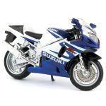 Bburago Suzuki GSX-R750 Μπλέ/Άσπρο 1/18 (18/51000)rein