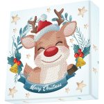 Diamond Dotz Box Χρωματιστές Ψηφίδες Christmas Trio Reindeer (DBX055)