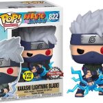 Funko Pop! Animation: NARUTO - Kakashi Lightning Blade GITD Special Edition #822 Figure
