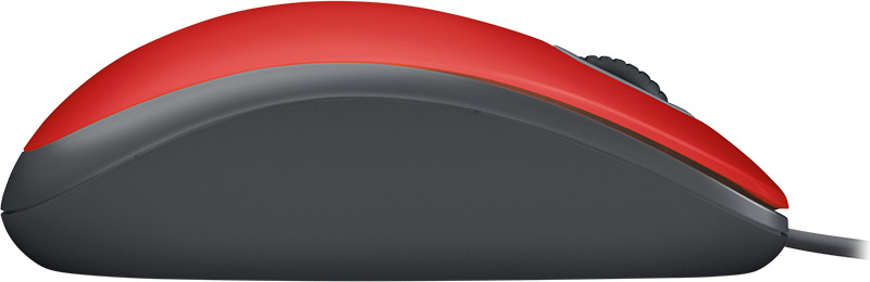 Logitech M110 Silent Ενσύρματο Ποντίκι Κόκκινο
