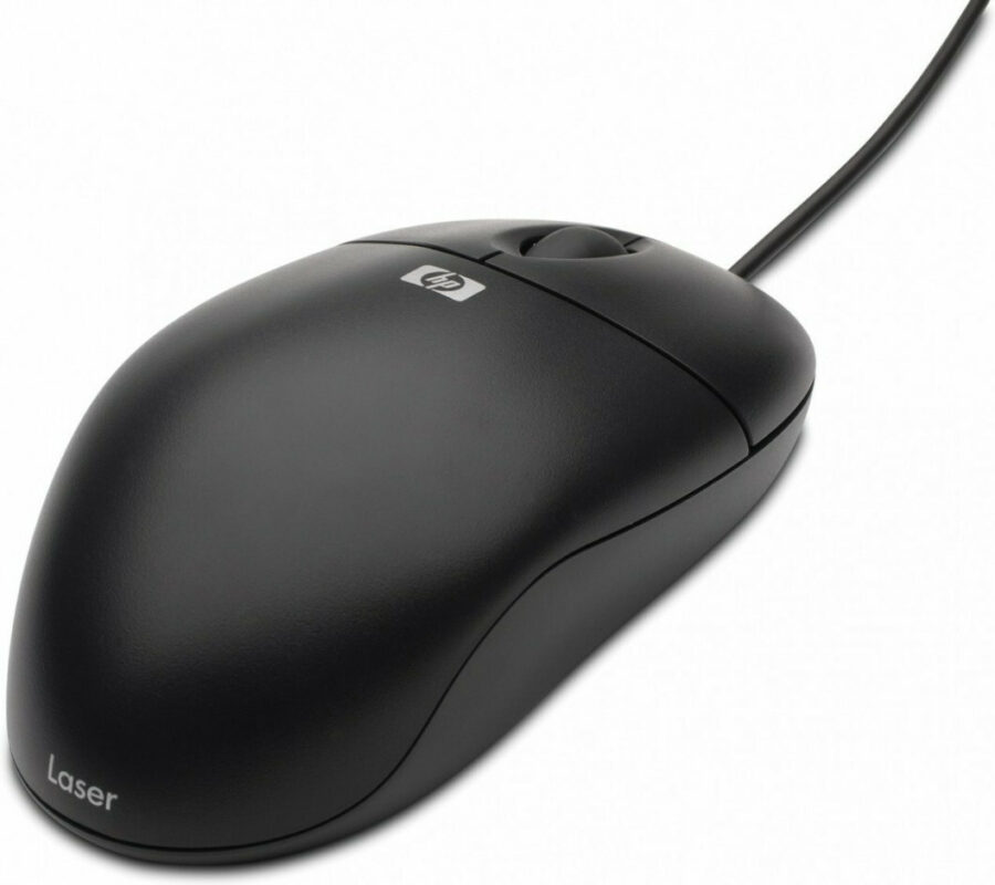 HP Scroll Optical Ενσύρματο Ποντίκι Μαύρο